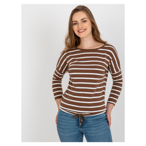 Blouse-RV-BZ-8566.94-white-brown