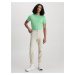 Tričká s krátkym rukávom pre mužov Calvin Klein Jeans - svetlozelená