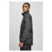 Stand Up Collar Pull Over Jacket - black