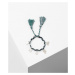 Šperk Karl Lagerfeld K/Woven Charms Bracelet Modrá