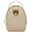 Pinko Ruksak Love Click Mini Backpack . AI 24-25 PLTT 103614 A1J2 Béžová