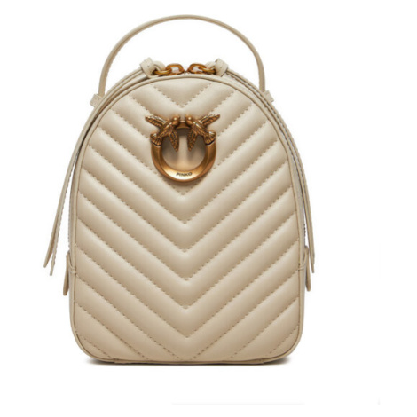 Pinko Ruksak Love Click Mini Backpack . AI 24-25 PLTT 103614 A1J2 Béžová