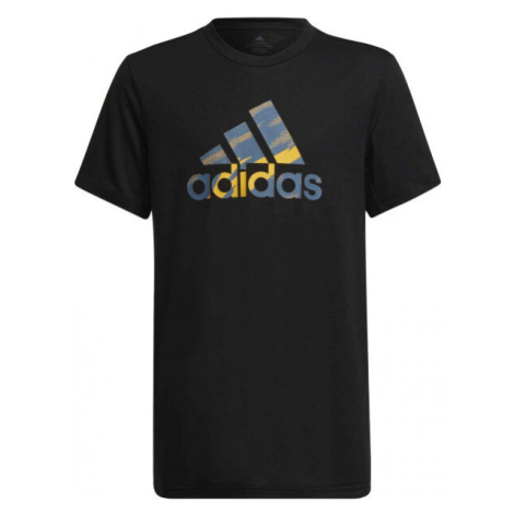 adidas PRIME TEE Chlapčenské tričko, čierna, veľkosť