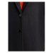 Sisley Vlnený kabát 2RATLN01U Čierna Regular Fit