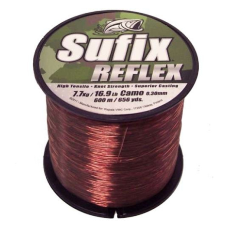 Sufix vlasec reflex camo-priemer 0,35 mm / nosnosť 10,4 kg / návin 4020 m