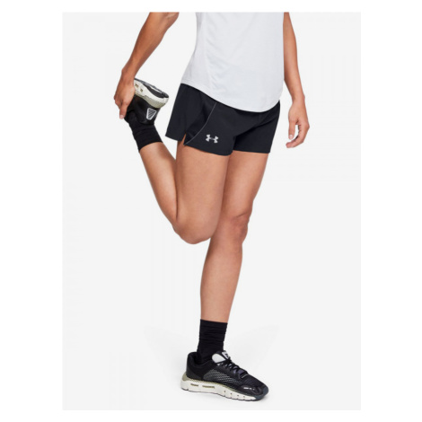 Black Women's Shorts Qualifier Speedpocket Under Armour