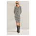 Bianco Lucci Women's Striped Dress