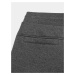 Pánske zateplené tepláky H4Z21-SPMD011-24M tmavo šedé - 4F