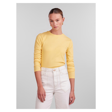 Topy a tričká pre ženy Pieces - žltá