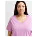Selected Femme Curve Tričko 'Andard'  svetloružová