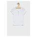 Detské tričko Abercrombie & Fitch biela farba,