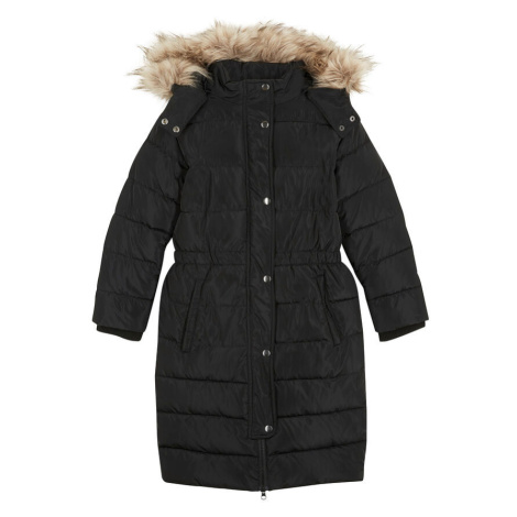 Vatovaná bunda pre dievčatá, s odnímateľnou kapucňou bonprix