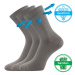 Lonka Drbambik Unisex ponožky s voľným lemom - 3 páry BM000003618800101175 šedá