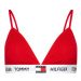 Tommy Hilfiger Podprsenka Bralette Padded Triangle Bra UW0UW02243 Červená