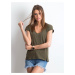 Vibes Khaki T-shirt