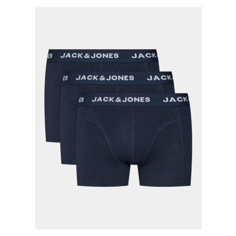 Jack&Jones Súprava 3 kusov boxeriek 12171946 Tmavomodrá Jack & Jones