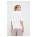 Športové tričko Calvin Klein Performance Effect biela farba