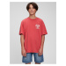 Červené chlapčenské tričko Teen organic logo Classic GAP