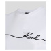 Tričko Karl Lagerfeld Seasonal Logo T-Shirt White