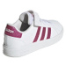 Dievčenská rekreačná obuv ADIDAS Grand Court 2.0 EL K cloud white team magenta cloud white