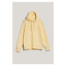 MIKINA GANT REG TONAL SHIELD HOODIE YELLOW SHINE