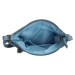Dámska menšia crossbody taška Beagles La Costera - ocelová modrá
