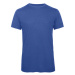 B&amp;C Pánske tričko TM055 Heather Royal Blue