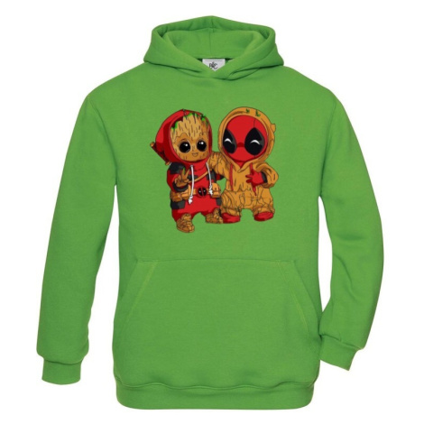 Detská mikina Deadpool a Groot - super darček