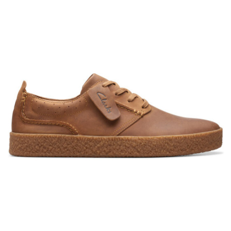 Clarks Sneakersy Streethill Lace 26174539 Hnedá