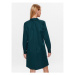 Seidensticker Košeľové šaty 60.130701 Zelená Regular Fit