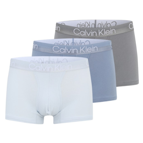 Calvin Klein Underwear Boxerky  dymovo modrá / pastelovo modrá / tmavosivá