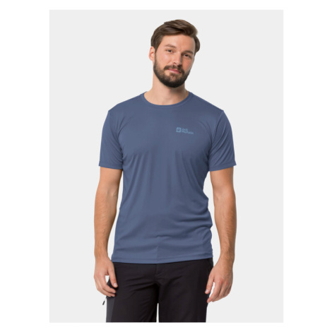 Jack Wolfskin Funkčné tričko Tech 1807072 Modrá Regular Fit