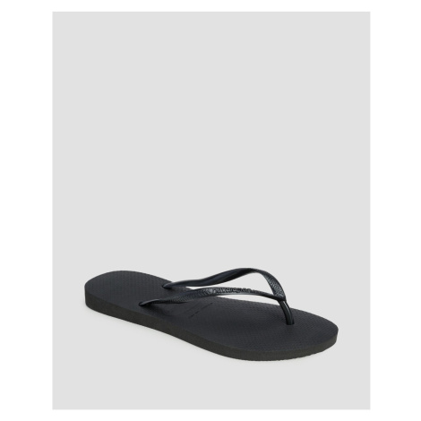 Dámske žabky Havaianas Slim čierne