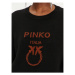 Pinko Sveter Logo 100414 Y7Z4 Čierna Regular Fit