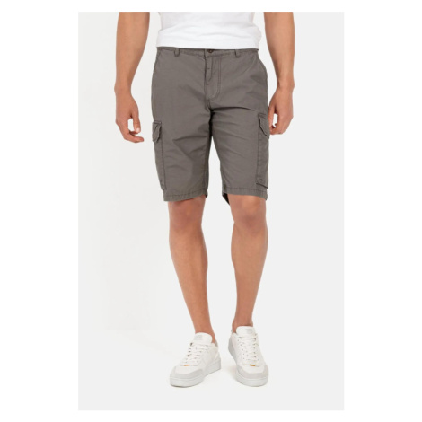 Šortky Camel Active Shorts Cargo Shadow Grey