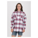 Tommy Jeans Košeľa - TJW MODERN CHECK SHIRT viacfarebná