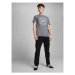 Jack&Jones Džínsy Chris 12168656 Čierna Relaxed Fit