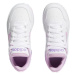 Dievčenská rekreačná obuv ADIDAS Hoops 3.0 cloud white core black violet fusion