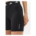 Adidas Športové kraťasy Techfit HF6683 Čierna Slim Fit