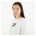 Tommy Jeans Lw Center Flag S Pullover White