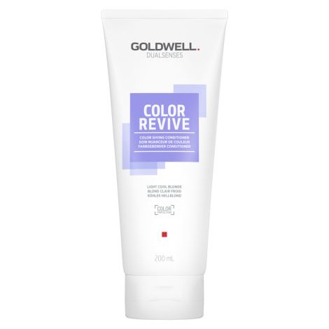 Kondicionér pre oživenie farby vlasov Goldwell Color Revive - 200 ml, svetlá studená blond (2056