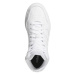 Dámska rekreačná obuv ADIDAS Hoops 3.0 Mid cloud white cloud white dash grey