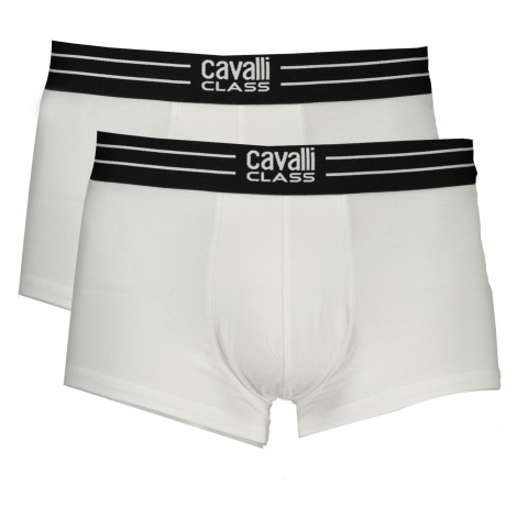 Cavalli Class pánske boxerky biele Roberto Cavalli