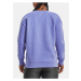 Modrá mikina Under Armour Essential Fleece Crew