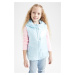 DEFACTO Girls' Hooded Puffer Vest