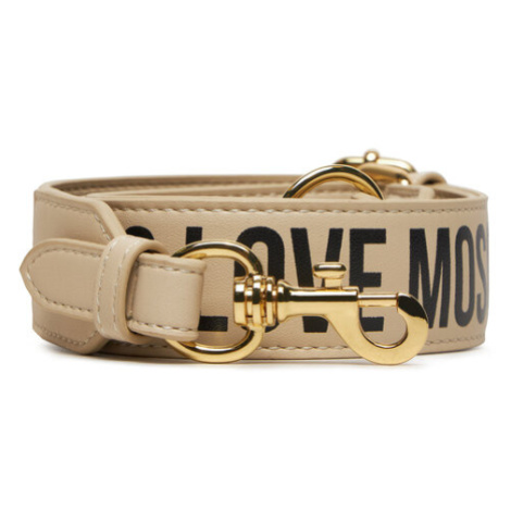 LOVE MOSCHINO Odnímateľný popruh tašky JC6404PP1LLV111A Béžová