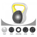 Gorilla Sports Sada Kettlebell činek, plast, 2 x 4 kg