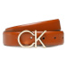 Calvin Klein Dámsky opasok Re-Lock Ck Logo Belt 30Mm K60K610157 Hnedá