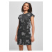 Women's bleached dress black/grey