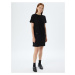 Koton Mini Short Sleeve Dress Round Neck Flap Pocket Detail